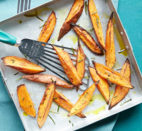 Sweet potato wedges recipe | BBC Good Food image