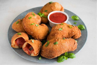 Olive Oil Fried Panzarotti (Deep Fried Calzones) - Olive ... image
