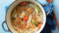 One-Pot Chicken and Brown Rice Recipe | Martha Stewart image