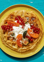 Bibingka Waffles Recipe | Bon Appétit image