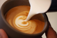 Latte Art With Milk (Guide) - How to Make Latte Art - Blue ... image