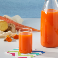 Ginger-Turmeric-Carrot Shots Recipe | EatingWell image