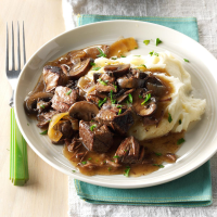Pressure-Cooker Beef Tips Recipe: How to Make It image