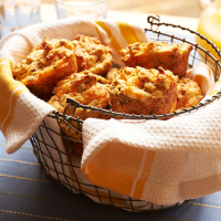 Sausage-Cheese Muffins Recipe | MyRecipes image