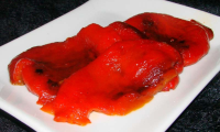 Easy Roasted Red Bell Peppers Recipe - Food.com image