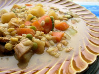 Old Thyme Turkey Scotch Broth With Barley, Beans and ... image