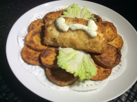 Mahi-mahi Fish and (Sweet Potato) Chips Recipe by Rene ... image