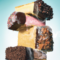 Chocolate-Dipped Ice Cream Sandwiches Recipe | Epicurious image