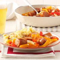 CHICKEN SAUSAGE AND PEPPERS AND ONIONS RECIPES