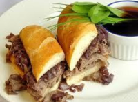 French Dip Sandwiches Crock Pot Style | Just A Pinch Recipes image