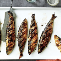 Grilled Fresh Sardines Recipe | MyRecipes image