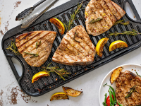 Grilled Marinated Swordfish Steaks Recipe - NYT Cooking image