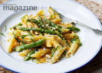 Asparagus carbonara | Sainsbury's Recipes image