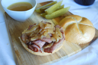 French Dip Roast Beef Sandwiches Recipe - Food.com image
