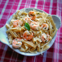Linguine with Garlic-Butter Shrimp Recipe | Allrecipes image
