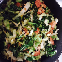 Smothered Collard Greens and Cabbage Recipe | Allrecipes image