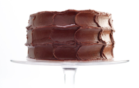 Chocolate-Caramel Cake with Sea Salt Recipe | Bon Appétit image
