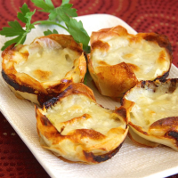 SLICED POTATOES IN MUFFIN TINS RECIPES