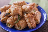 Chicken and Asparagus Rolls Recipe - Food.com image