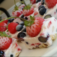 Frozen Fruit Yogurt Bars | Clean Food Crush image