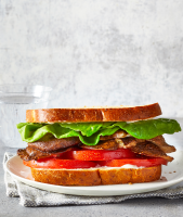 Vegetarian BLT With Shiitake Bacon Recipe | Real Simple image