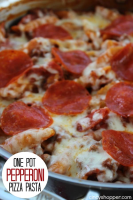 One Pot Pepperoni Pizza Pasta (Aldi Meal) - CincyShopper image