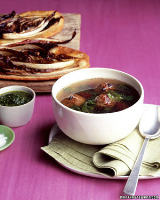 Escarole and Meatball Soup Recipe | Martha Stewart image