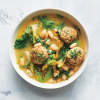Cannellini Beans with Spinach Recipe | Bon Appétit image