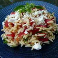 Orzo and Tomato Salad with Feta Cheese Recipe | Allrecipes image