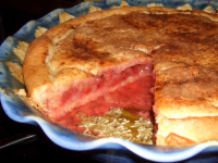 Rhubarb Scone Cake Recipe - Food.com image