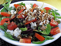 Pear & Walnut Salad With Balsamic Vinaigrette Recipe ... image