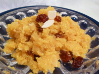 Divine Semolina Dessert - Suji Halva Recipe - Food.com image