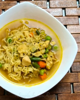 Chicken Noodles Soup | Simple Indian Recipes image