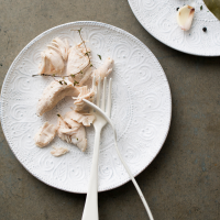 Healthy Poached Chicken Recipe - Todd Porter and Diane Cu ... image