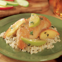 Apple Cider Chicken with Wild Rice Recipe | Allrecipes image