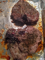 Simple Baked Rosemary and Olive Oil Veal Chops Recipe ... image