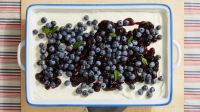 No-Bake Blueberry Cheesecake For a Crowd Recipe | Martha ... image