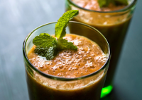 Pineapple Chia Smoothie With Herbs Recipe - NYT Cooking image