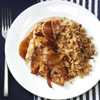Chicken with Caramelized Pears Recipe: How to Make It image