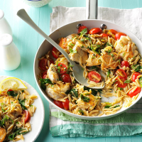 Lemon Chicken with Orzo Recipe: How to Make It image