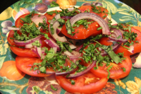 Marinated Tomato Salad Recipe - Food.com image