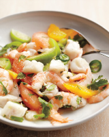 Shrimp and Snapper Ceviche with Tomatillos Recipe | Martha ... image