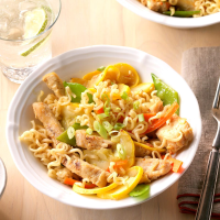 Asian Noodles with Chicken Recipe: How to Make It image
