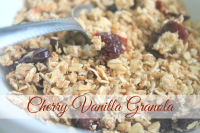 Homemade Granola Recipe: Cherry Vanilla Granola image