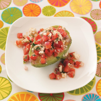 Tomato Salad-Stuffed Avocados Recipe: How to Make It image