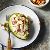 Chicken Salad-Stuffed Avocados Recipe | EatingWell image
