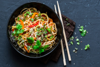 Easy Thai Noodles with a Peanut Sauce – The Kitchen Community image