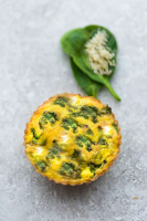 Spinach Egg Muffins with Cheese - Low Carb / Keto / Gluten ... image
