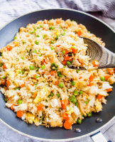 Coconut Aminos Fried Rice (Gluten-Free) - Perchance to Cook image