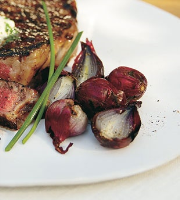 Grilled Red Pearl Onions Recipe | Bon Appétit image
